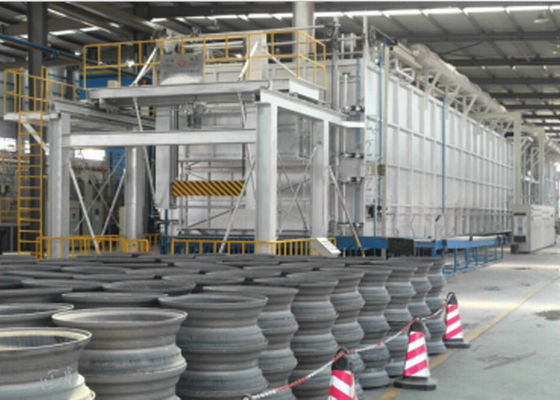 Chiny Pełna automatyczna obróbka cieplna kół ze stopu aluminium dostawca