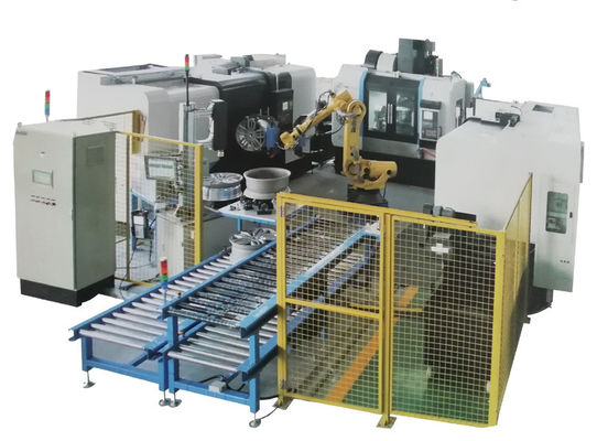 Chiny Pełna automatyczna CNC maszyna kołowa Piasta aluminiowa Tokarka Obróbka dostawca